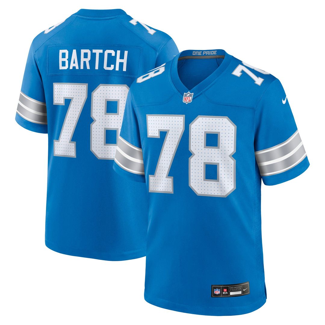 Ben Bartch Detroit Lions Nike Team Game Jersey -  Blue
