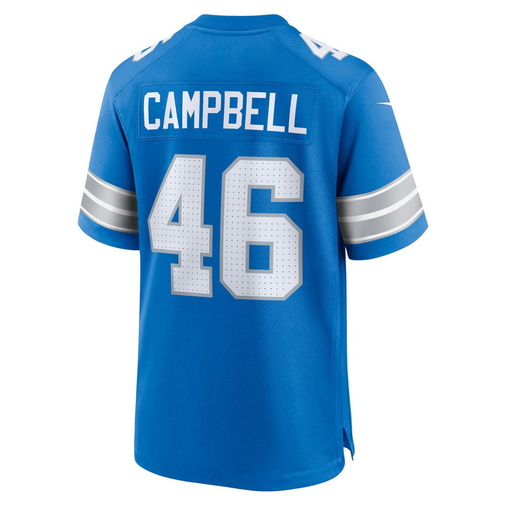 Jack Campbell Detroit Lions Nike White Game Jersey -  White