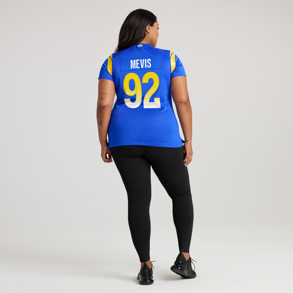 Harrison Mevis Los Angeles Rams Nike Women's Team Game Jersey -  Royal