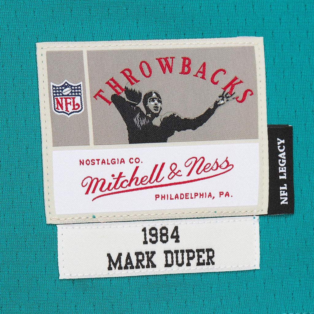 Mark Duper Miami Dolphins Mitchell & Ness Legacy Replica Jersey - Aqua