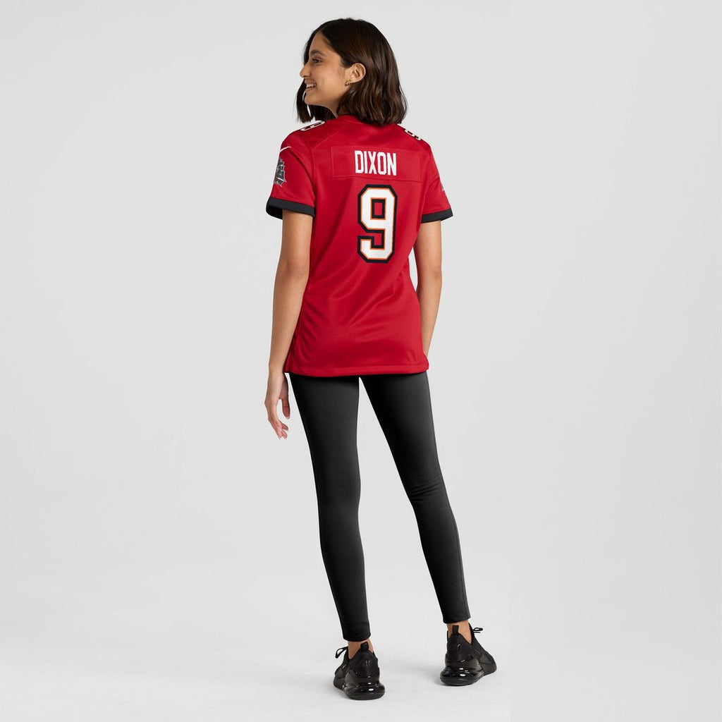 Riley Dixon Tampa Bay Buccaneers Nike Women's Team Game Jersey -  Red