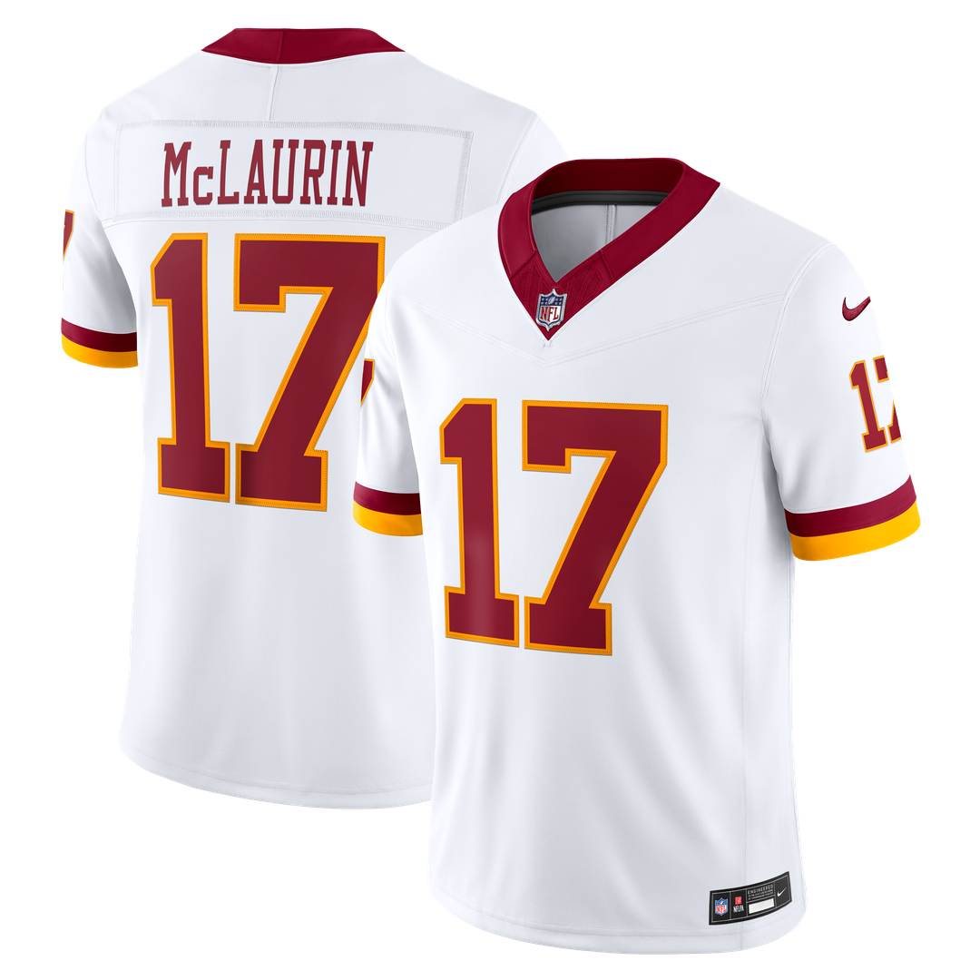 Terry McLaurin Washington Commanders Nike Vapor F.U.S.E. Stitched Limited Jersey - White