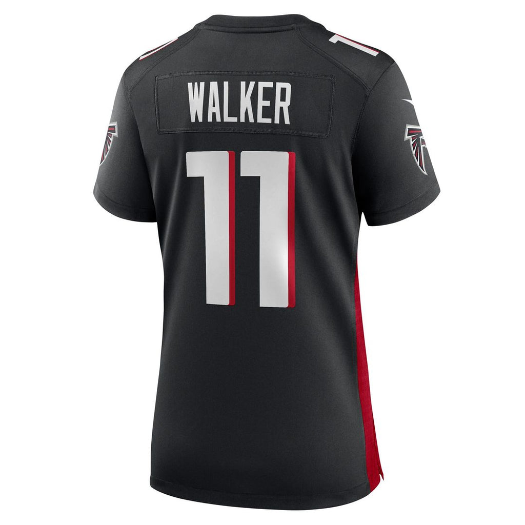 Jalon Walker Atlanta Falcons Nike Women's Team Game Jersey -  Black