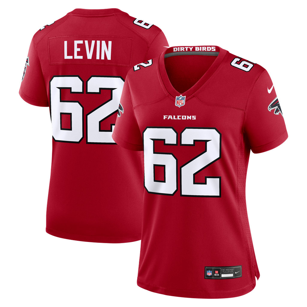 Corey Levin Atlanta Falcons Nike Women's Team Game Jersey -  Red