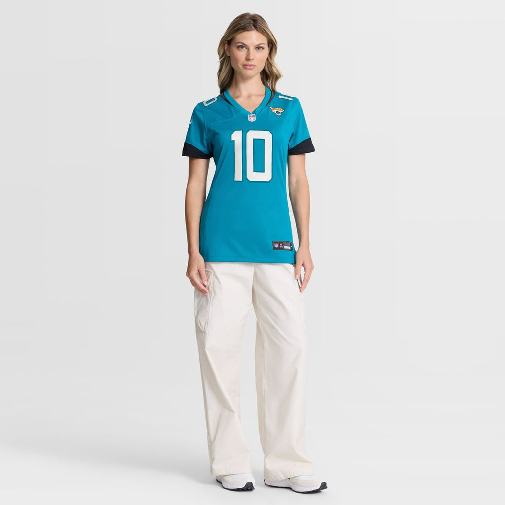 Carter Bradley Jacksonville Jaguars Nike Women's Team Game Jersey -  Teal