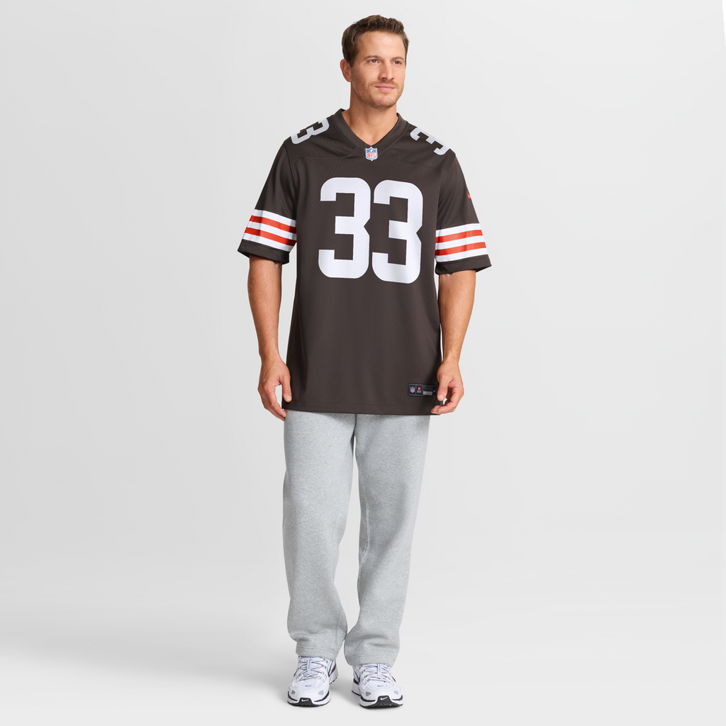 Ronnie Hickman Cleveland Browns Nike Team Game Jersey -  Brown
