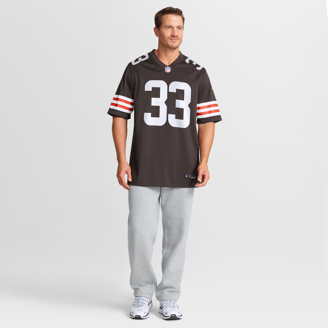Ronnie Hickman Cleveland Browns Nike Team Game Jersey -  Brown