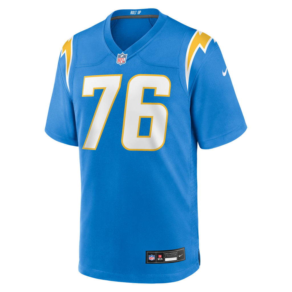 Joe Alt Los Angeles Chargers Nike Alternate Super Chargers Game Player Jersey - Navy