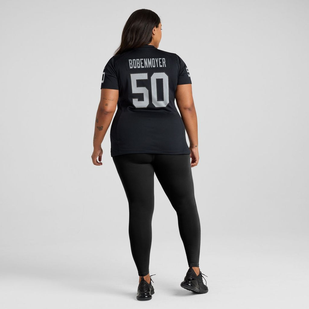 Jacob Bobenmoyer Las Vegas Raiders Nike Women's Game Player Jersey - Black