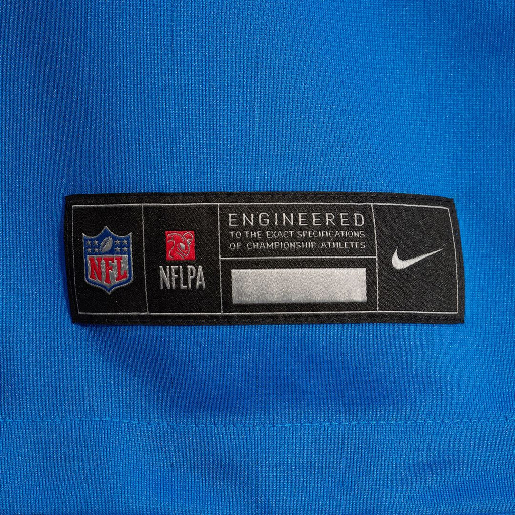 Gunnar Oakes Detroit Lions Nike Team Game Jersey -  Blue