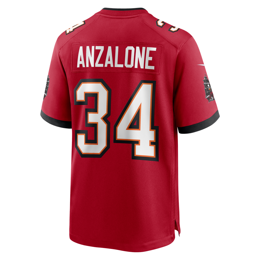 Alex Anzalone Tampa Bay Buccaneers Nike Team Game Jersey - Red