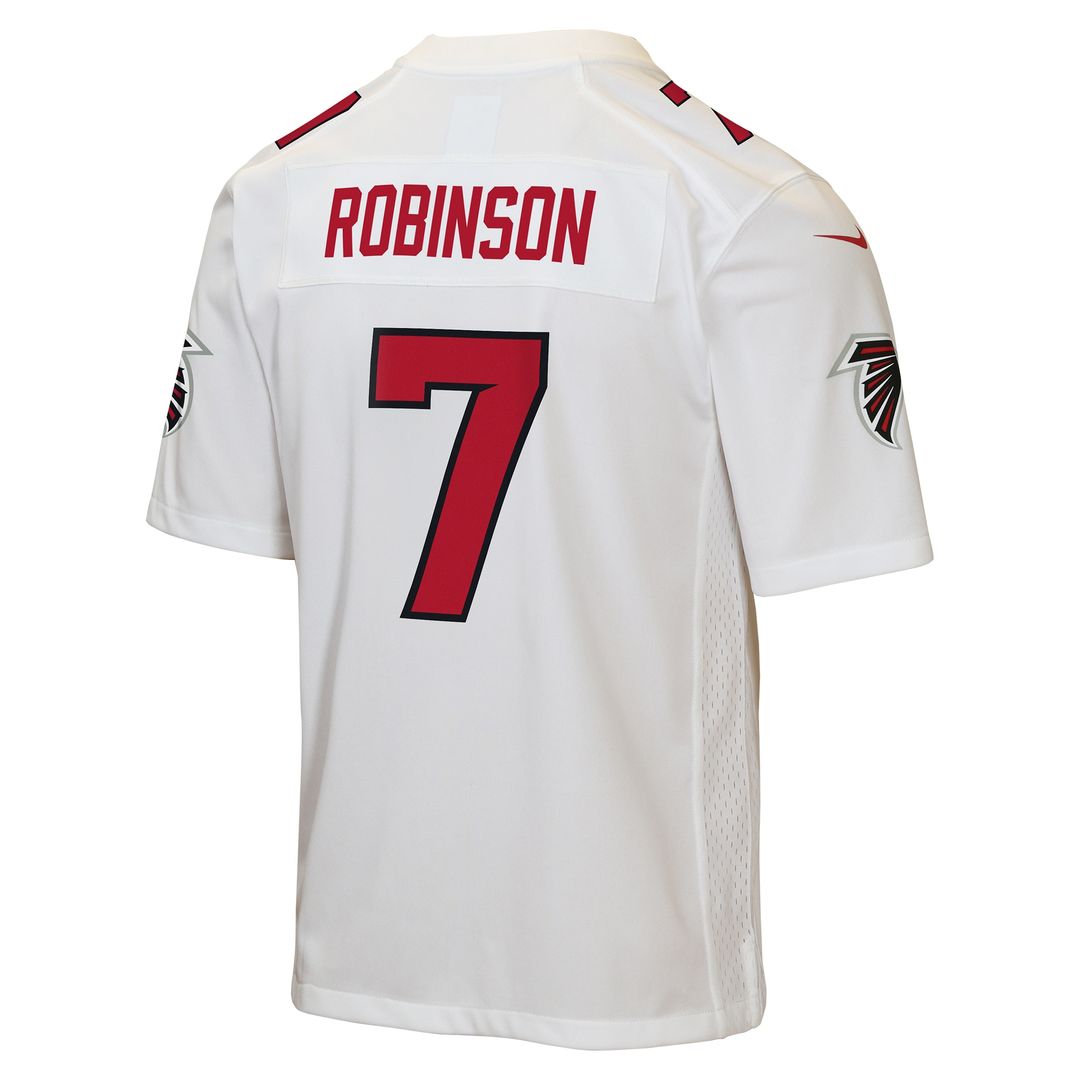 Bijan Robinson Atlanta Falcons Nike Youth Game Jersey - White