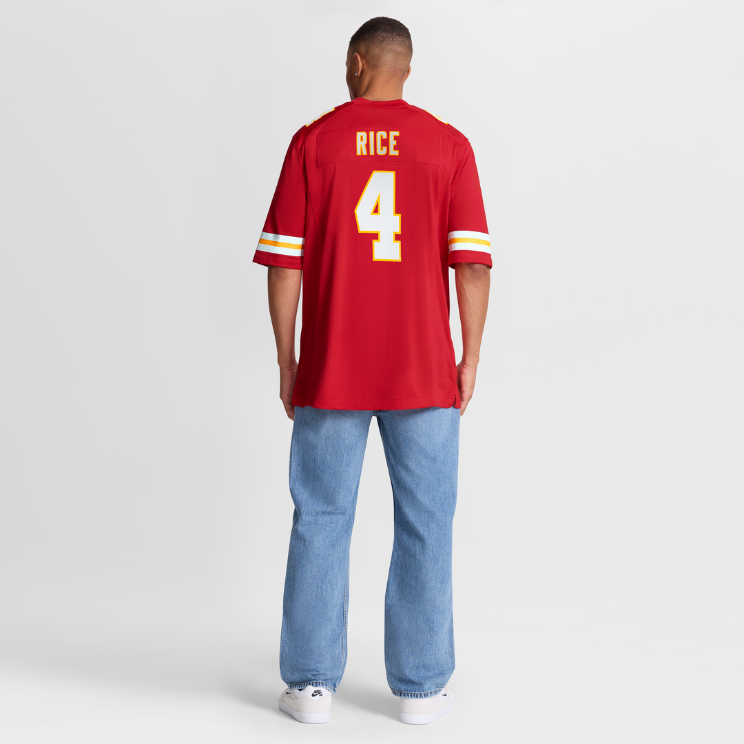 Rashee Rice Kansas City Chiefs Nike  Game Jersey -  Red