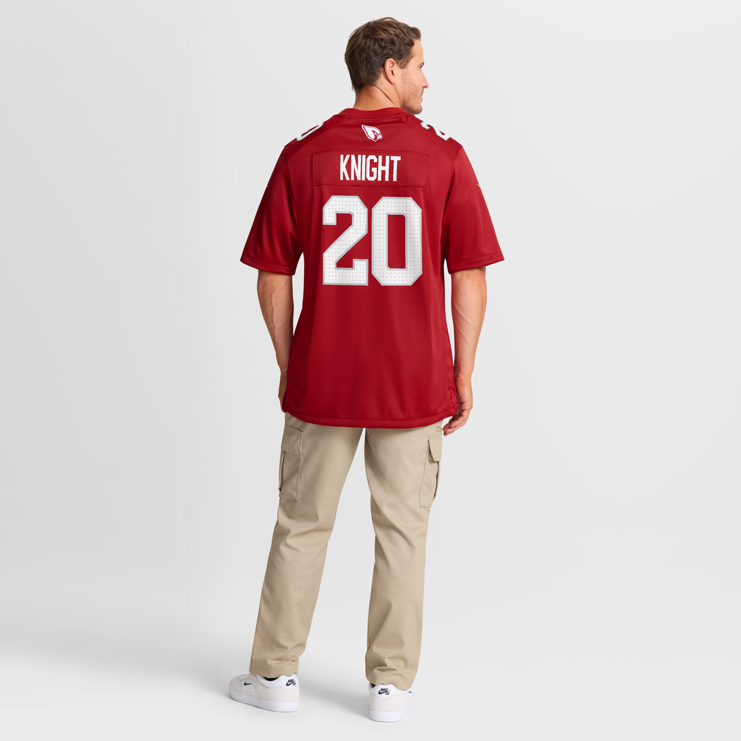Zonovan Knight Arizona Cardinals Nike Team Game Jersey -  Cardinal