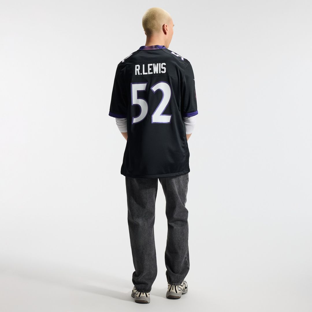 Ray Lewis Baltimore Ravens Nike Alternate Retired Player Game Jersey - Black