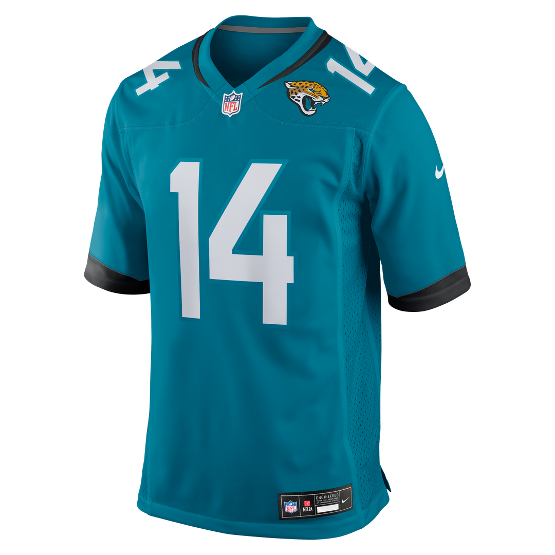 Nick Mullens Jacksonville Jaguars Nike Team Game Jersey -  Teal
