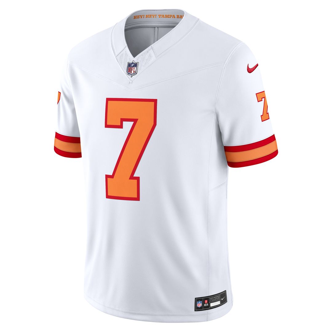 Bucky Irving Tampa Bay Buccaneers Nike Alternate 2 Throwback Vapor F.U.S.E. Limited Jersey - Orange