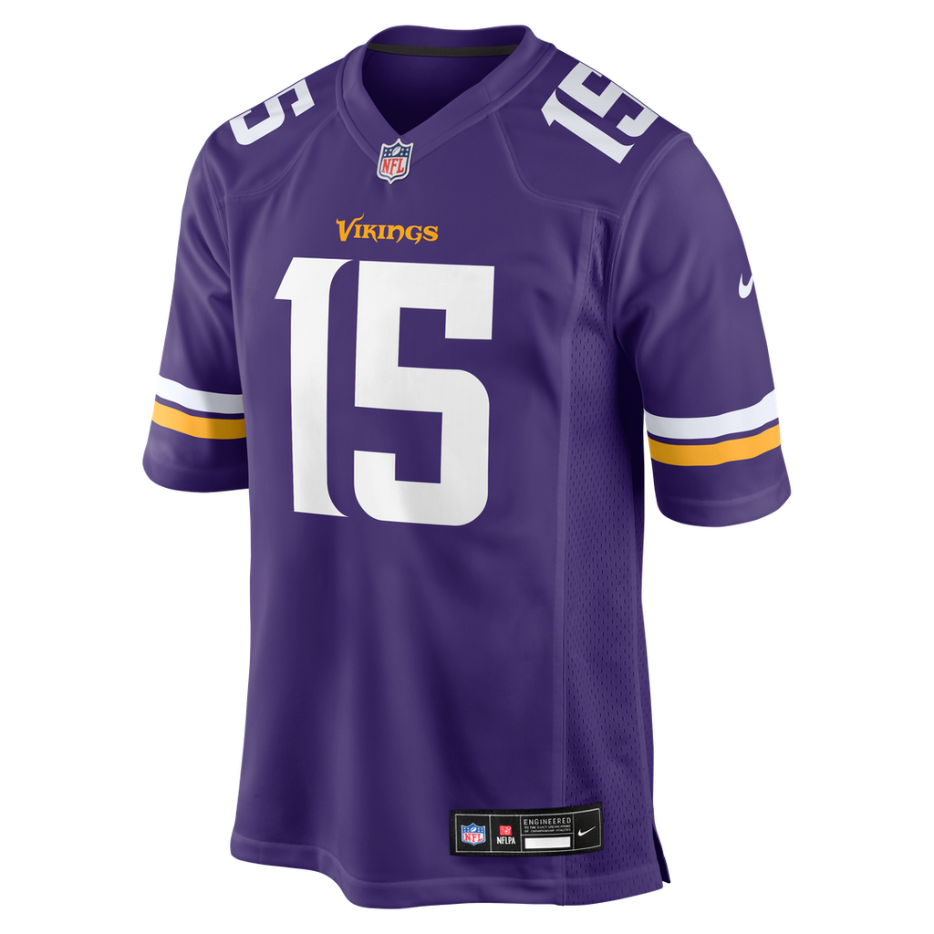 Dallas Turner Minnesota Vikings Nike Alternate Game Jersey - White