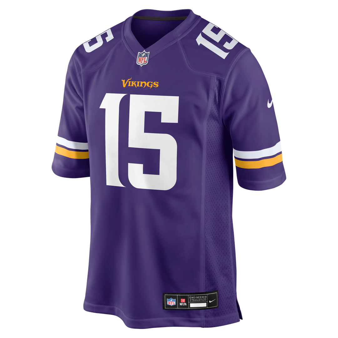 Dallas Turner Minnesota Vikings Nike Alternate Game Jersey - White