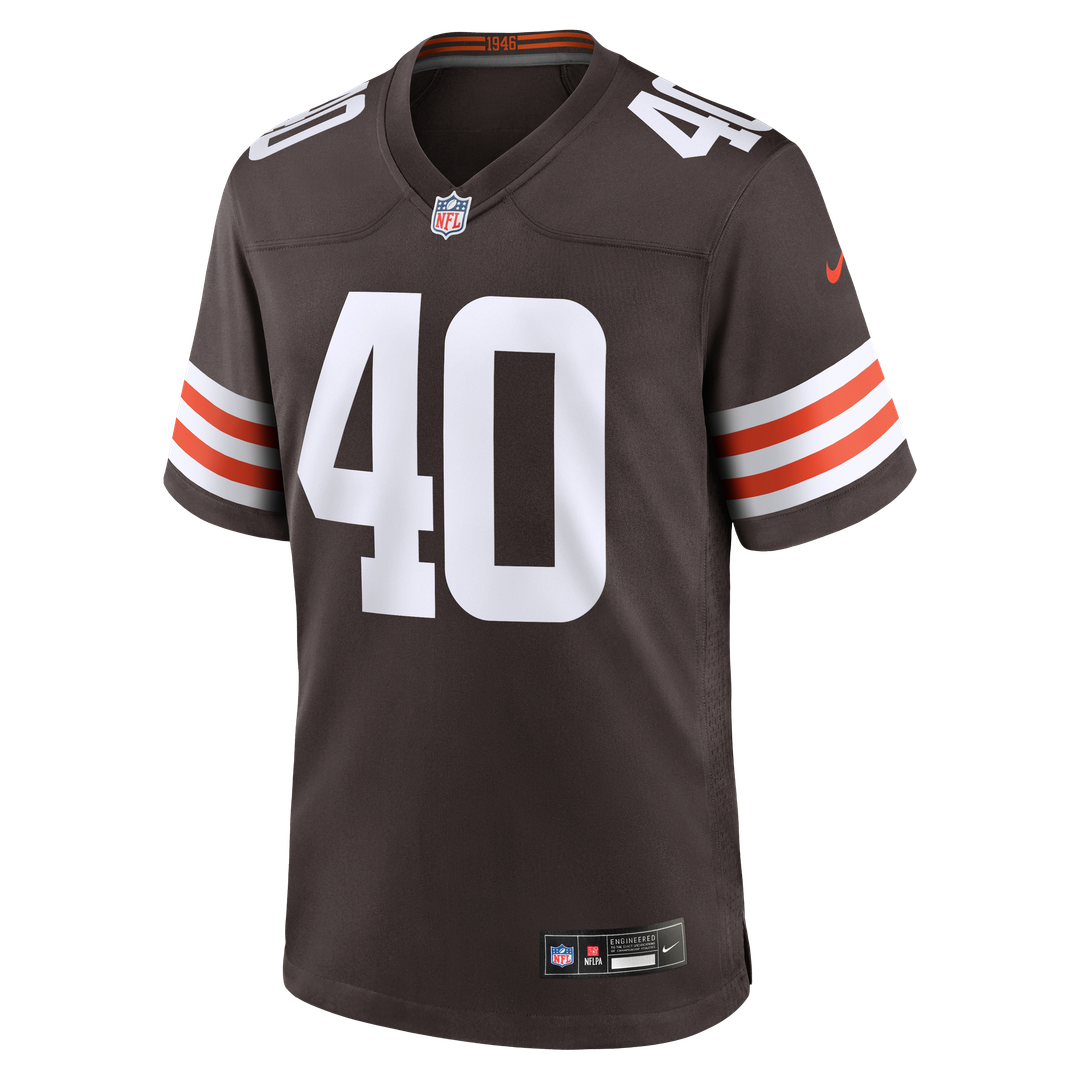 Nathaniel Watson Cleveland Browns Nike Team Game Jersey -  Brown