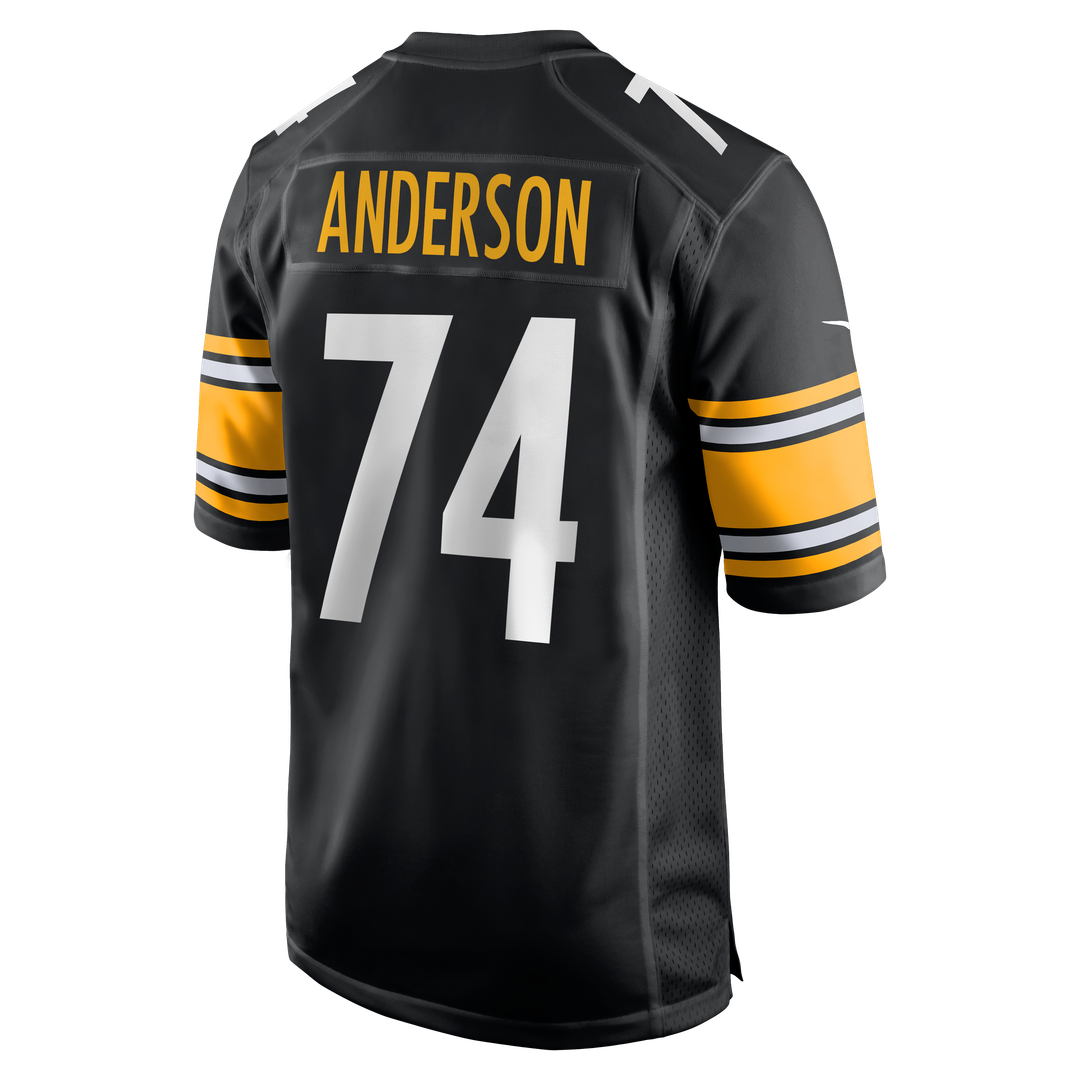 Spencer Anderson Pittsburgh Steelers Nike  Game Jersey -  Black