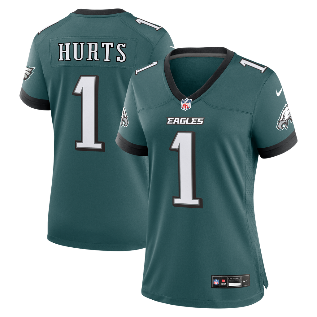 Jalen Hurts Philadelphia Eagles Nike Women's Team Game Jersey -  Midnight Green