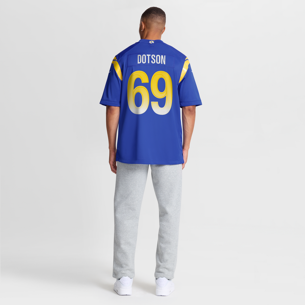 Kevin Dotson Los Angeles Rams Nike  Game Jersey -  Royal