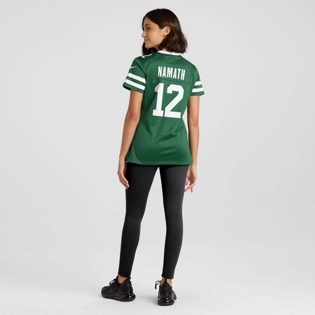 Joe Namath New York Jets Nike Women's Retired Player Alternate Game Jersey - Legacy Black