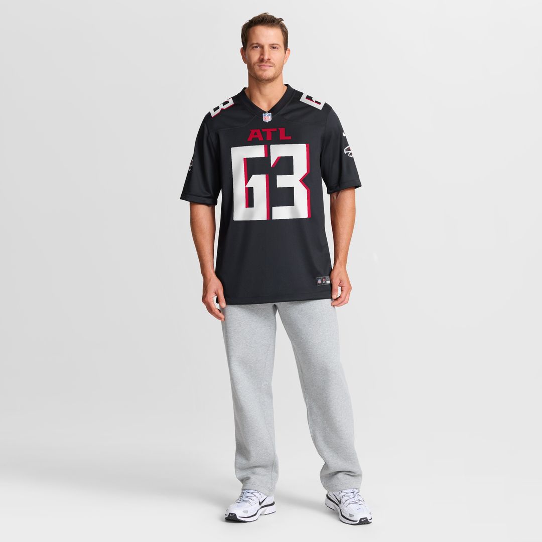 Chris Lindstrom Atlanta Falcons Nike Game Jersey - Black