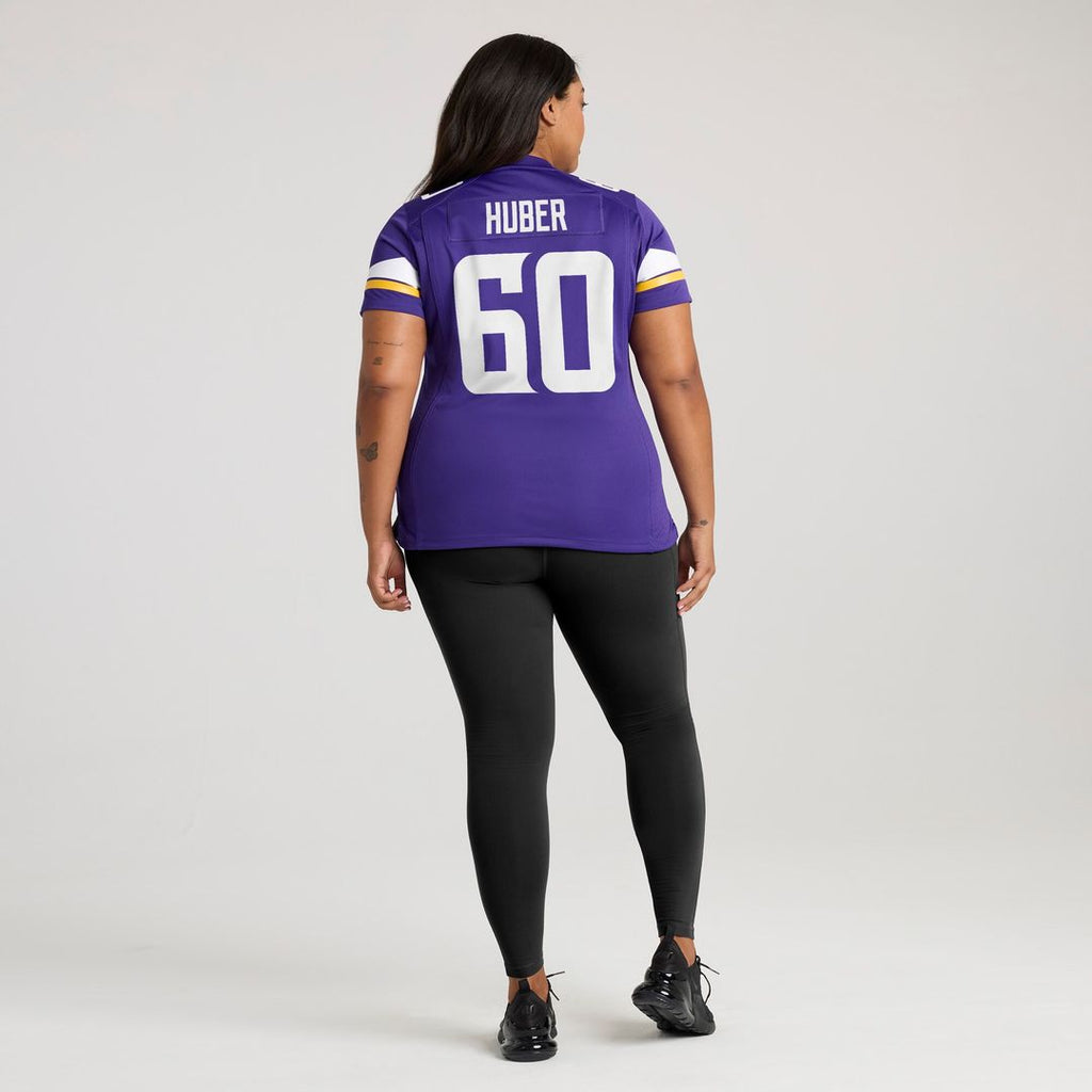 Joe Huber Minnesota Vikings Nike Women's Team Game Jersey -  Purple