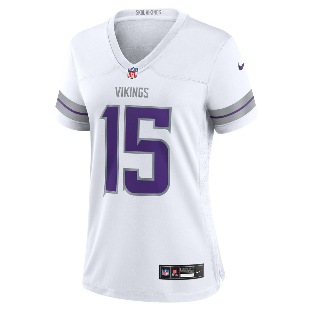 Dallas Turner Minnesota Vikings Nike Women's Alternate Game Jersey -  Purple