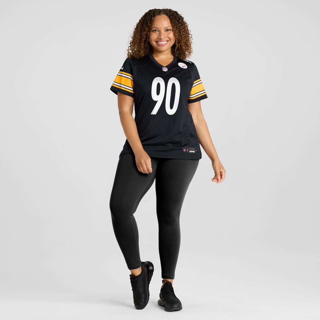 T.J. Watt Pittsburgh Steelers Nike Women's Game Jersey - Black