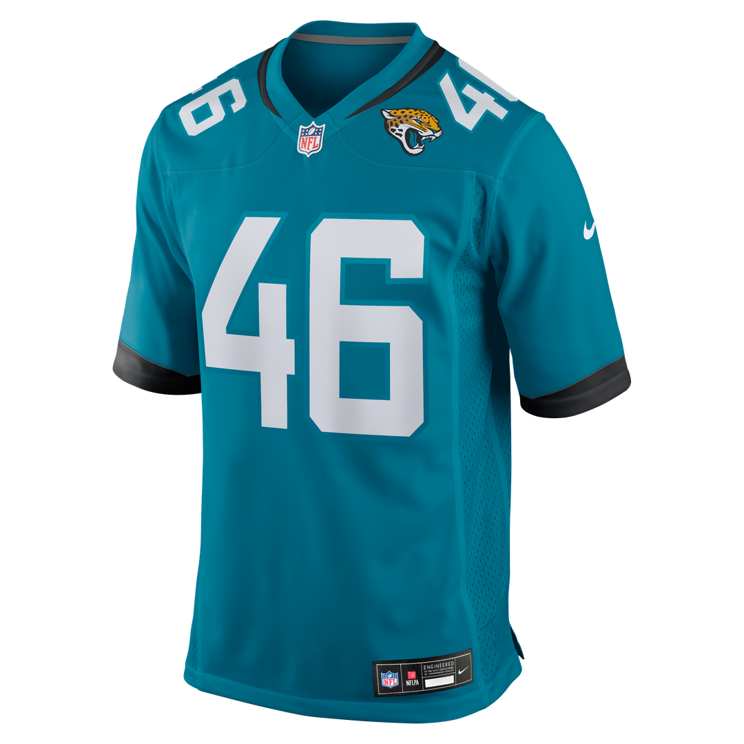 Ross Matiscik Jacksonville Jaguars Nike Game Jersey - Teal