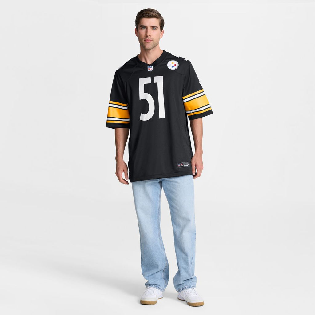 Nick Herbig Pittsburgh Steelers Nike  Game Jersey -  Black
