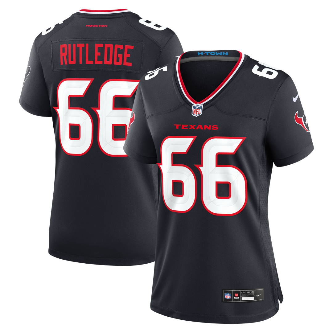 Keylan Rutledge Houston Texans Nike Women's Team Game Jersey -  Navy