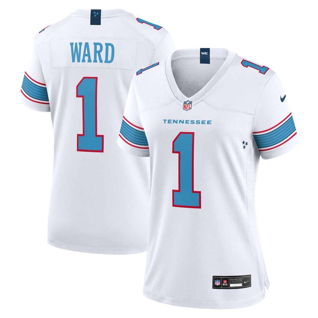 Cameron Ward Tennessee Titans Nike Women's Game Jersey - White