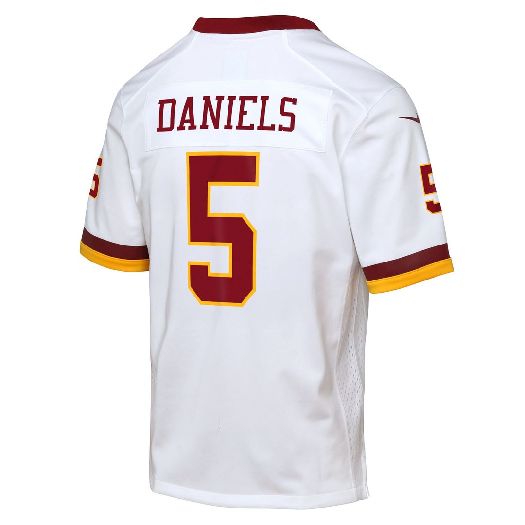 Jayden Daniels Washington Commanders Nike Youth Game Jersey - Burgundy