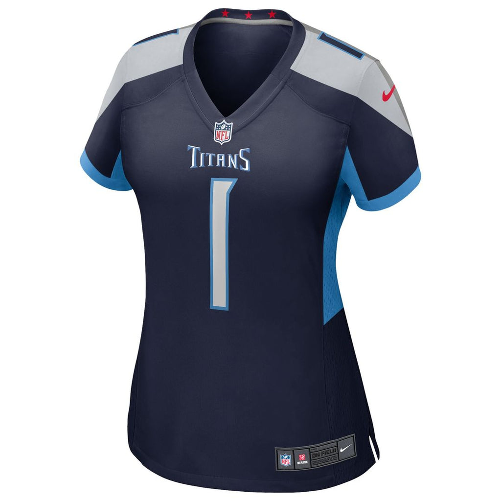 Cameron Ward Tennessee Titans Nike Women's Alternate Game Jersey - Navy