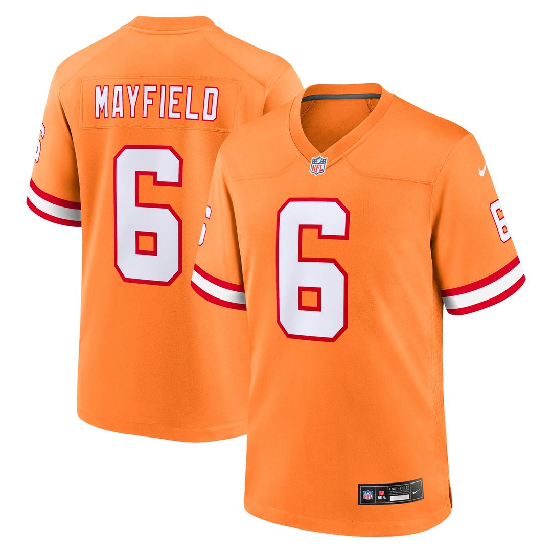 Baker Mayfield Tampa Bay Buccaneers Nike Youth Alternate Game Jersey - Orange