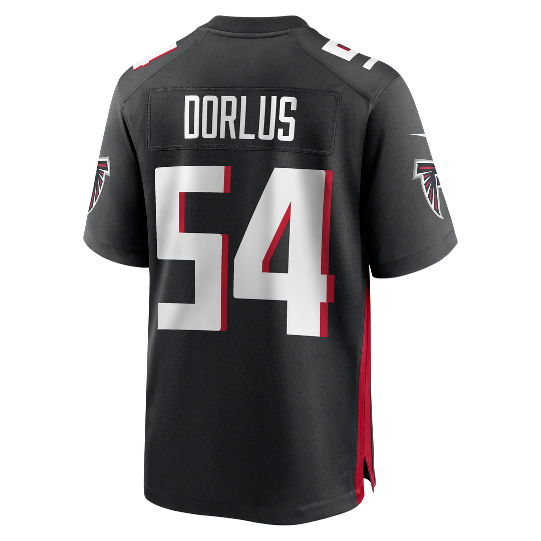 Brandon Dorlus Atlanta Falcons Nike Team Game Jersey -  Black