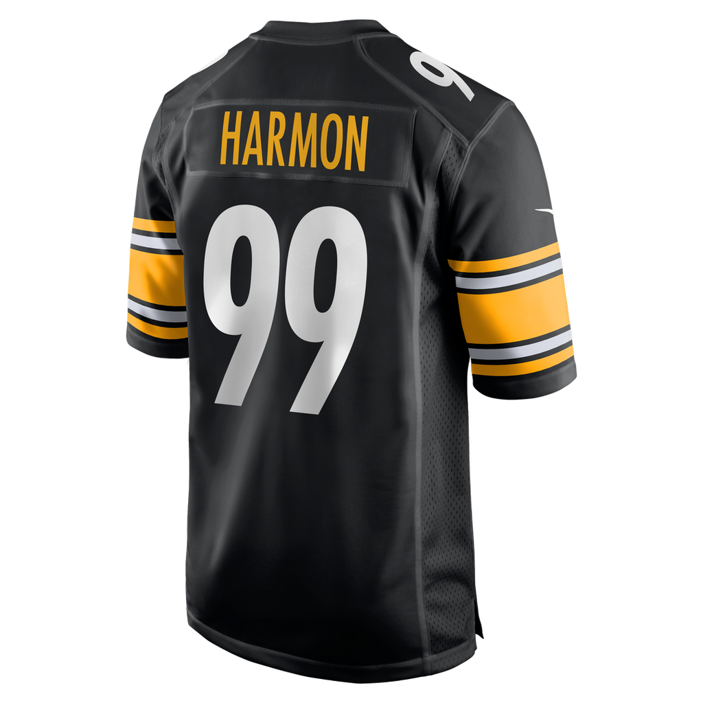Derrick Harmon Pittsburgh Steelers Nike Game Player Jersey - Black