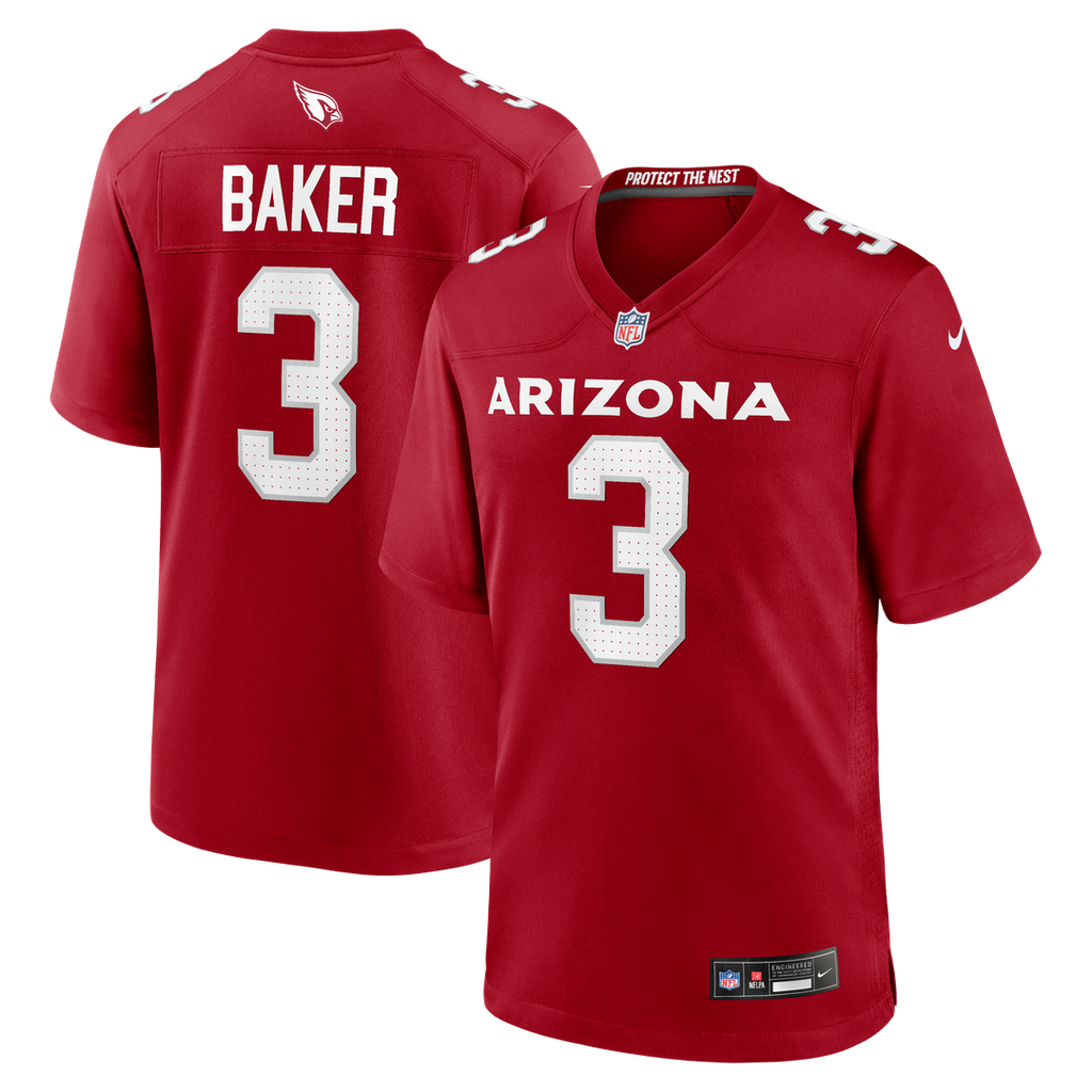 Budda Baker Arizona Cardinals Nike Game Player Jersey - Cardinal