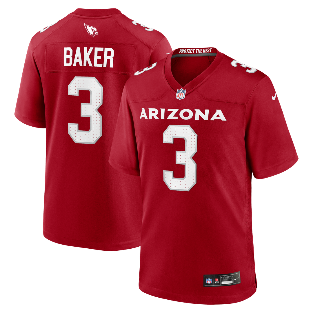Budda Baker Arizona Cardinals Nike Game Player Jersey - Cardinal