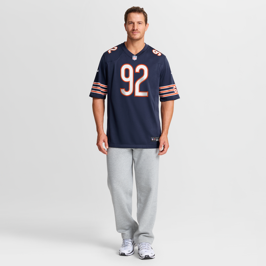Daniel Hardy Chicago Bears Nike Team Game Jersey -  Navy