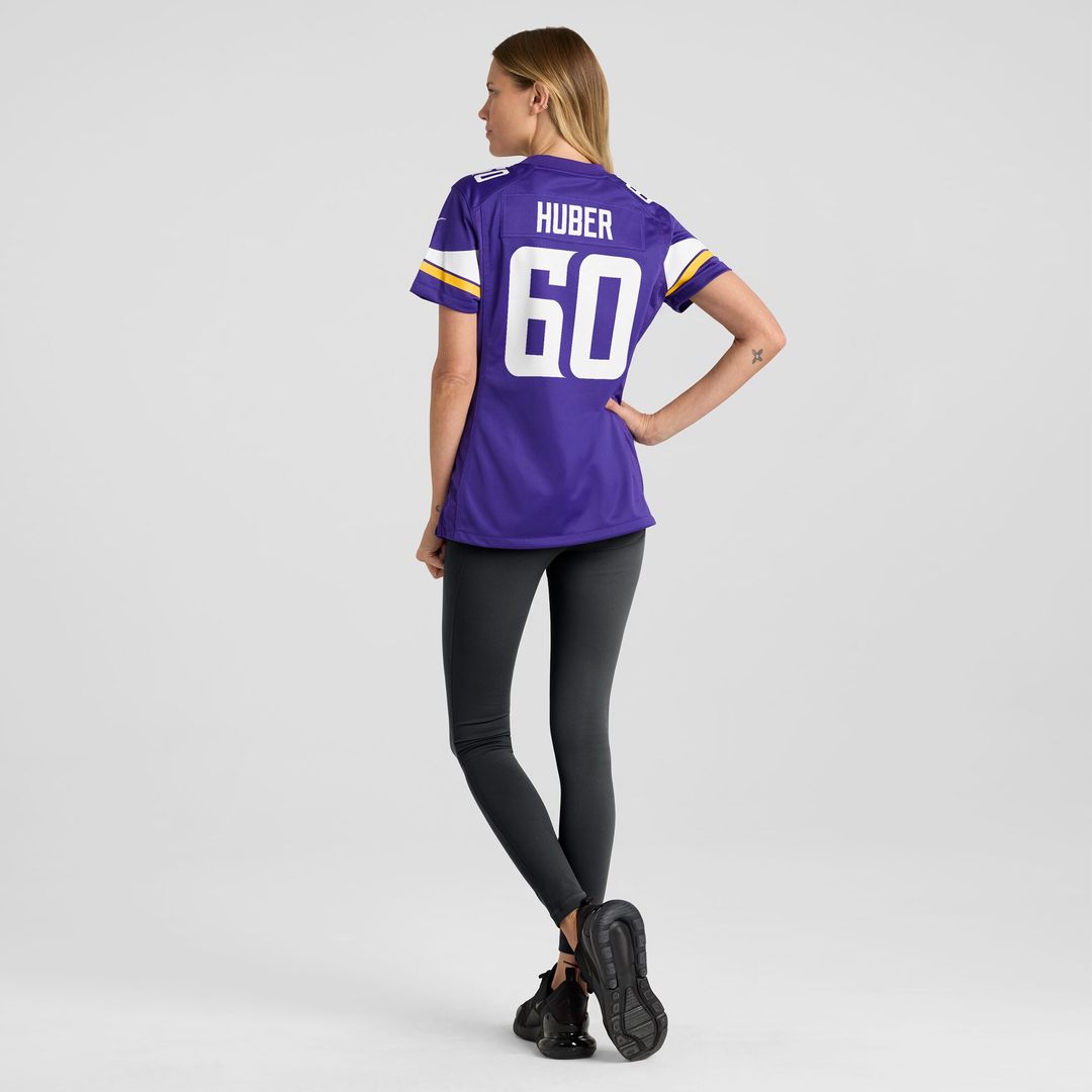 Joe Huber Minnesota Vikings Nike Women's Team Game Jersey -  Purple