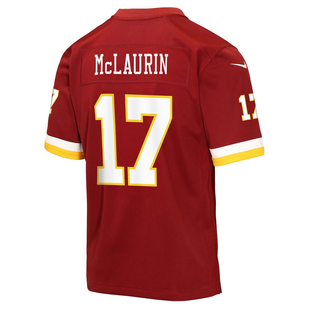 Terry McLaurin Washington Commanders Nike Youth Game Jersey - Burgundy