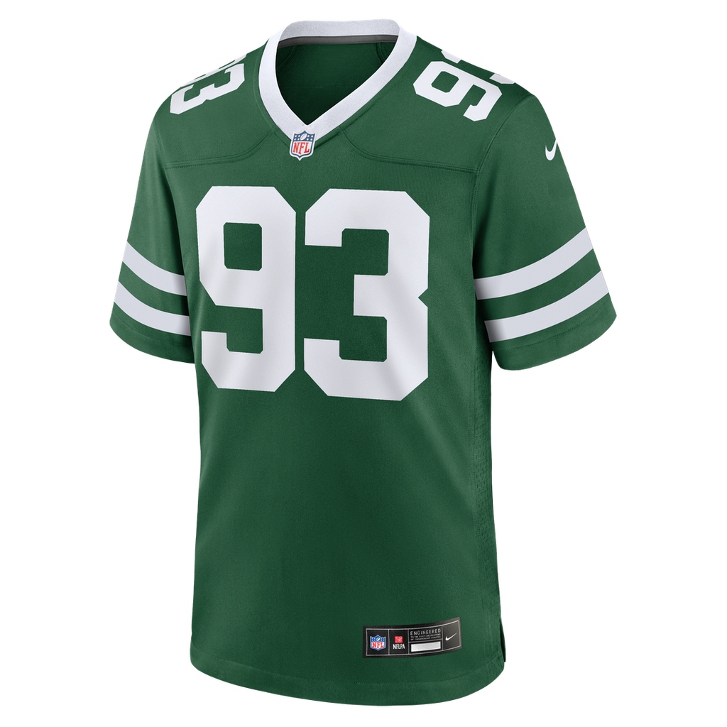 Takk McKinley New York Jets Nike Team Game Jersey - Legacy Green