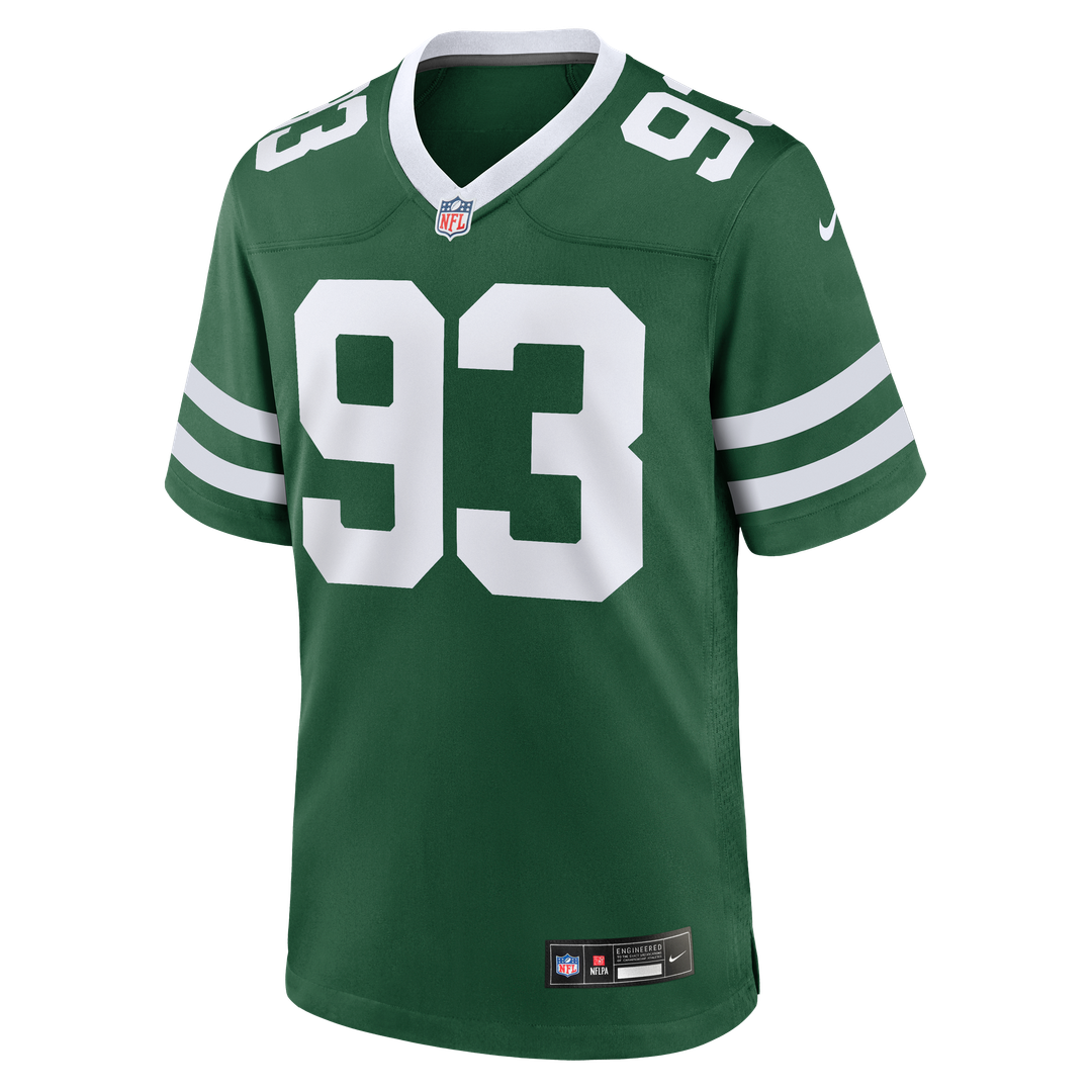 Takk McKinley New York Jets Nike Team Game Jersey - Legacy Green