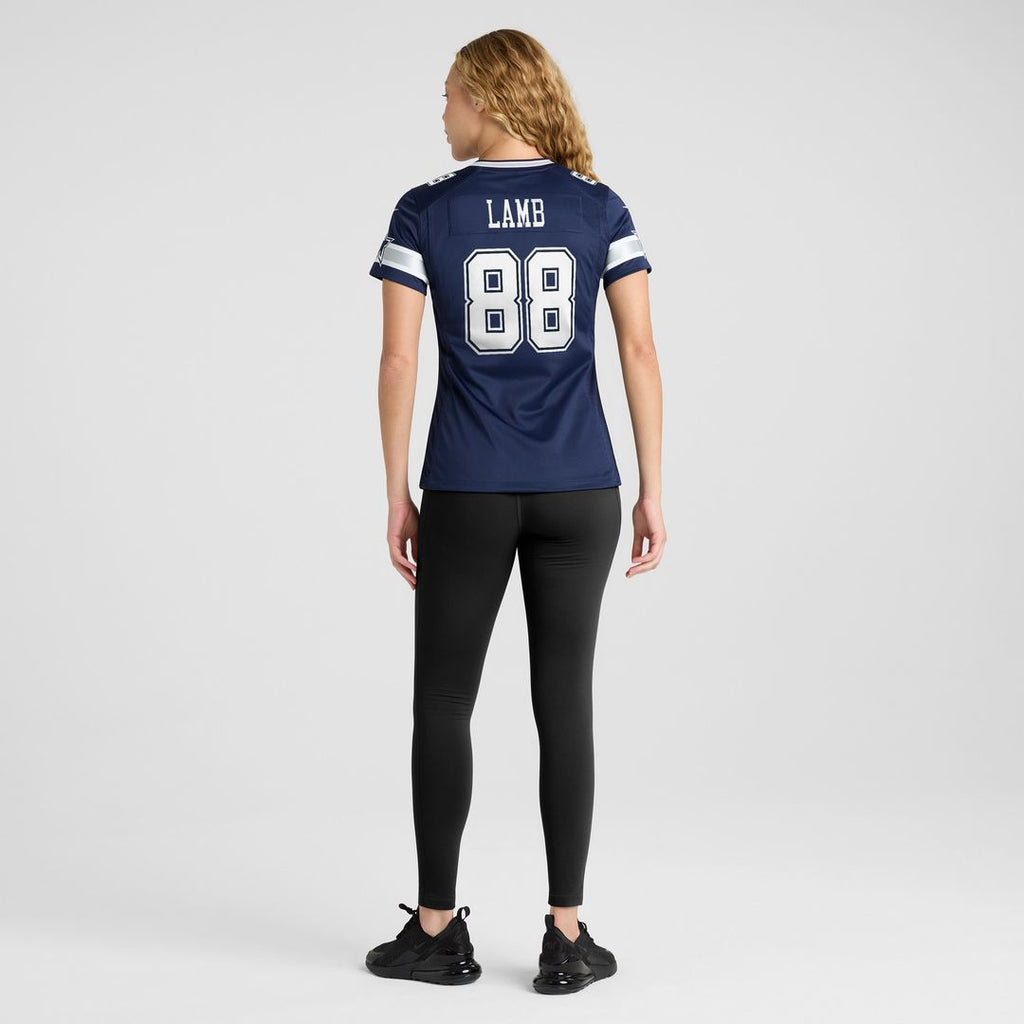 CeeDee Lamb Dallas Cowboys Nike Women's 2nd Alternate Game Jersey - White
