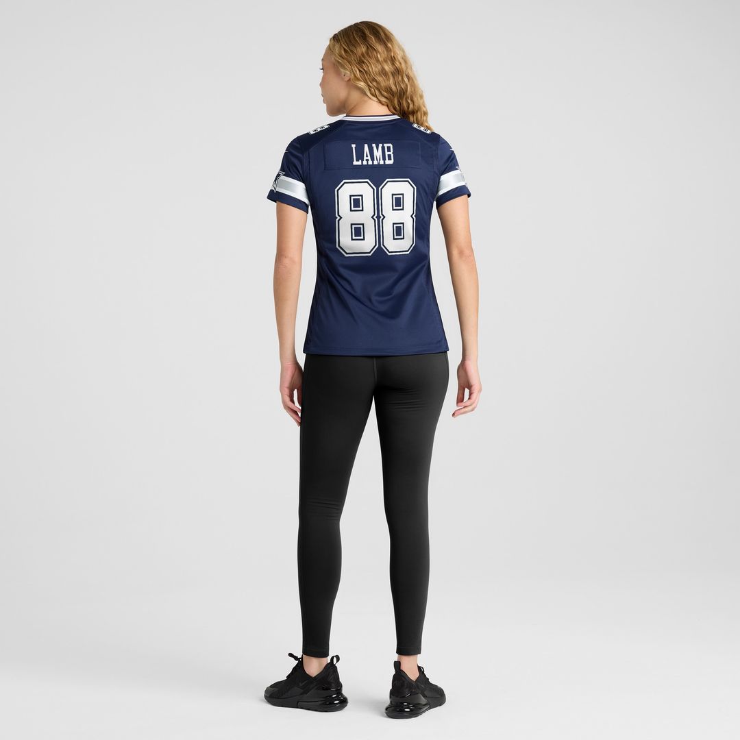 CeeDee Lamb Dallas Cowboys Nike Women's 2nd Alternate Game Jersey - White